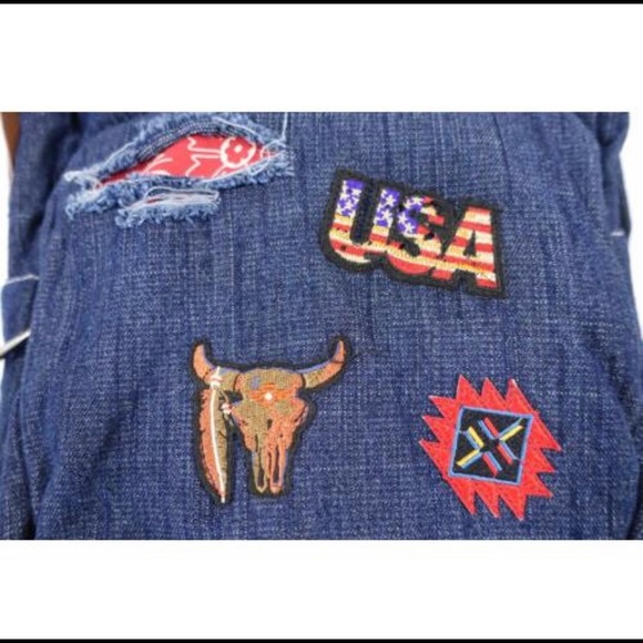 STEVE MADDEN DISTRESSED BACKPACK BAG - Picture 3 of 6